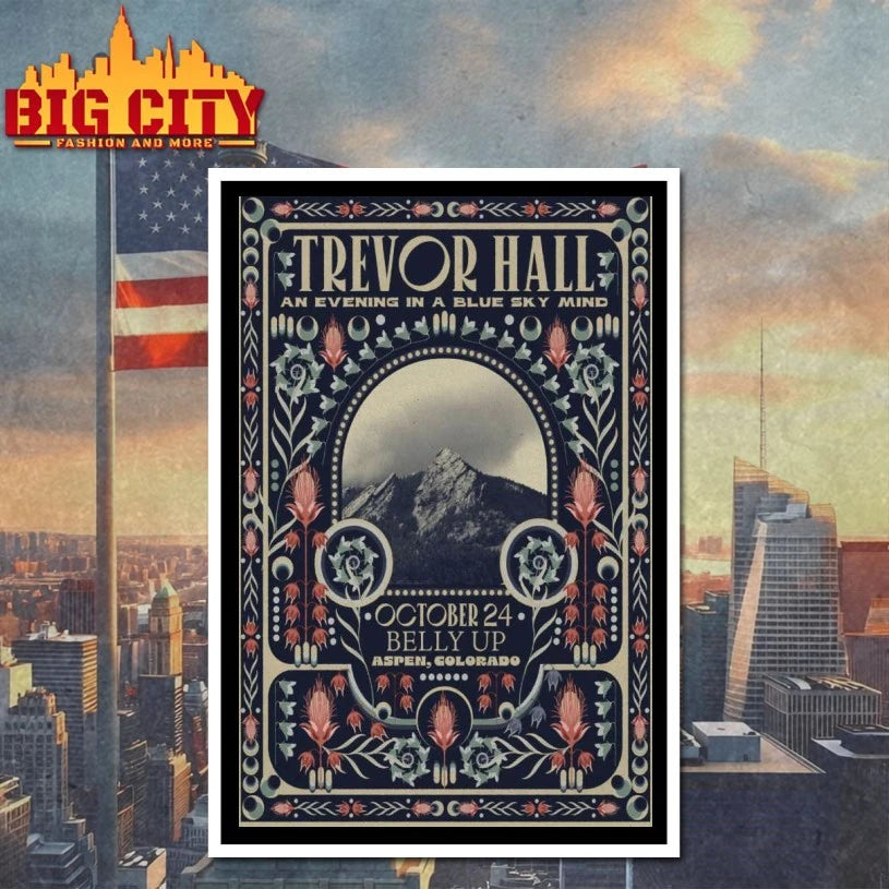Trevor Hall 10.24.2025 Aspen CO Poster shirt