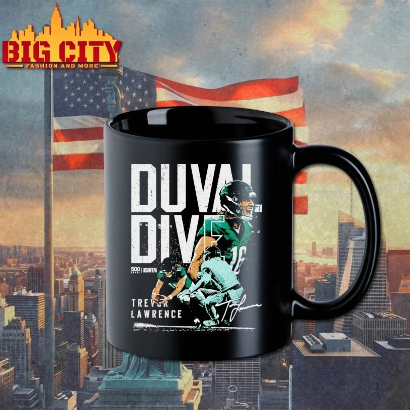 Trevor Lawrence Jacksonville Duval Dive Shirt