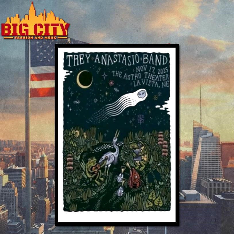 Trey Anastasio Band Nov 17 2025 The Astro Theater Show Shirt