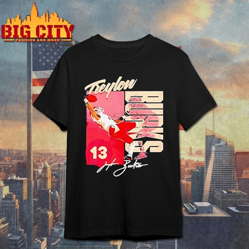 Treylon Burks Washington One Handed Catch signature shirt