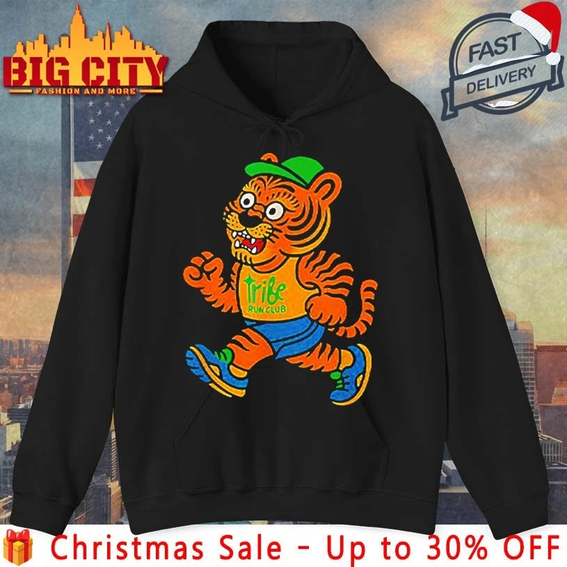Tribe Coffee Run Club Tiger shirt