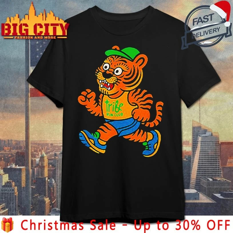 Tribe Coffee Run Club Tiger shirt
