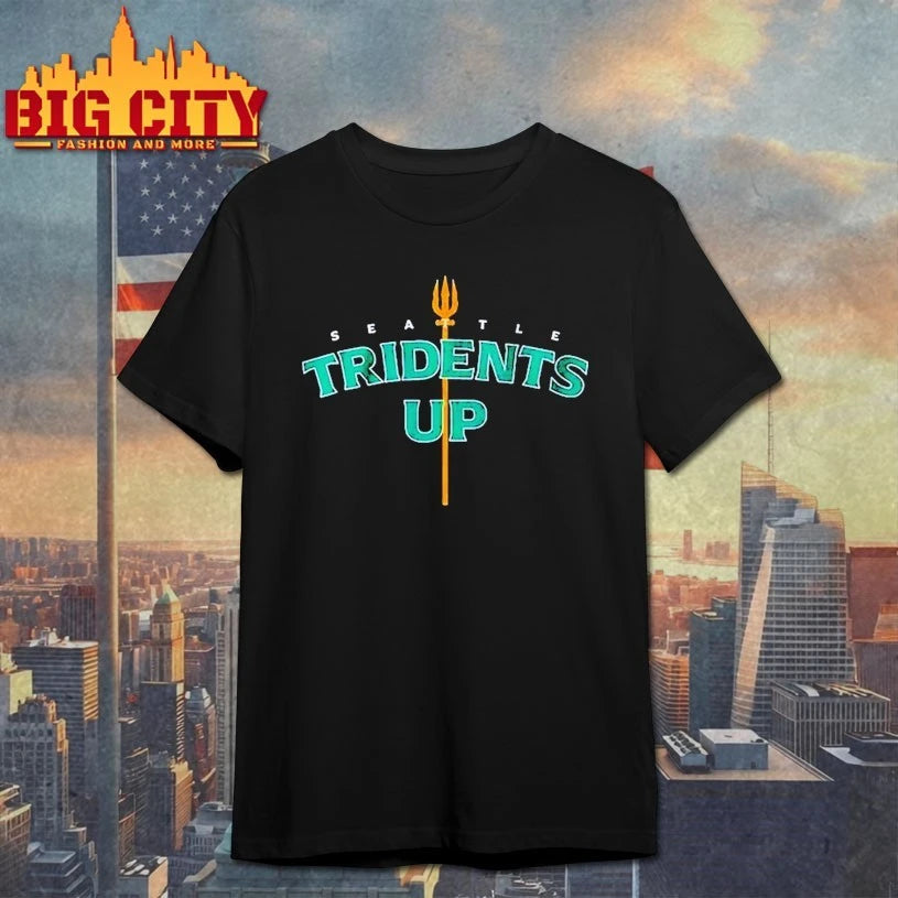 Tridents Up Seattle Mariners Mlb Baseball 2025 Shirt