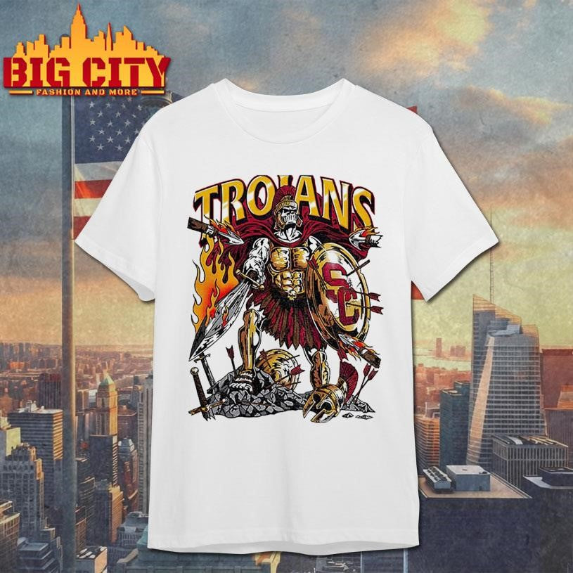 Trojan warrior USC Trojans football 2025 logo shirt