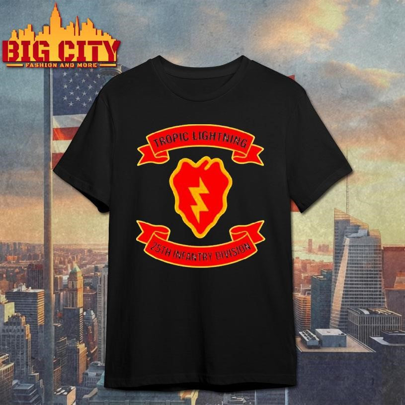 Tropic Lightning 25th Infantry Division Shirt