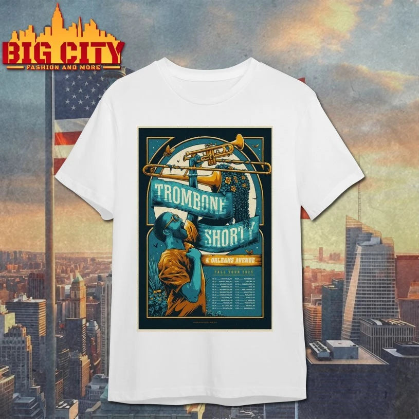 Troy Andrews &amp; Orleans Avenue Fall Tour 2025 Poster Shirt