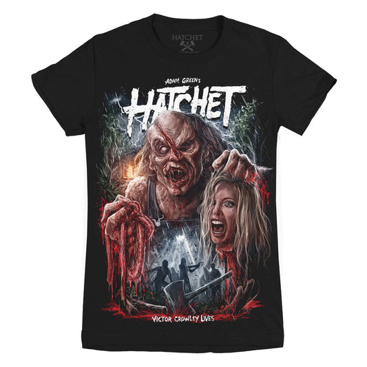 Hatchet True Horror Has Returned Ladies T-Shirt