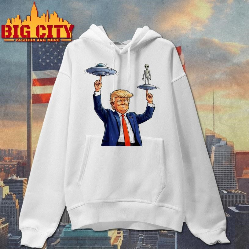 Trump Alien UFO Balancing Shirt