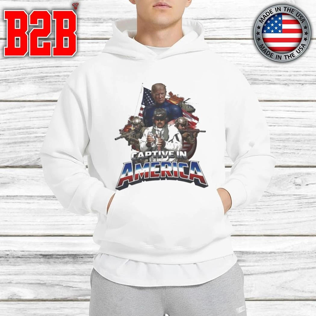 Trump And Maduro Captive In America Shirt