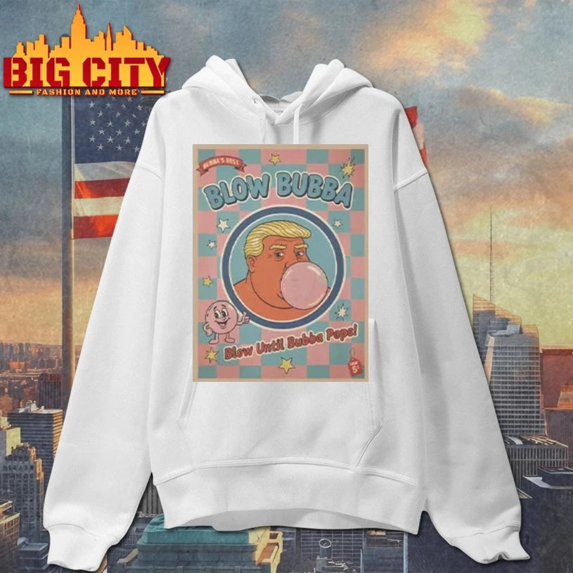 Trump Blow Bubba Retro Bubble Gum Cartoon shirt
