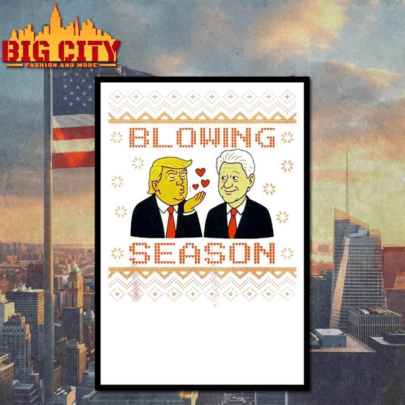 Trump Clinton Blowing Season Shirt