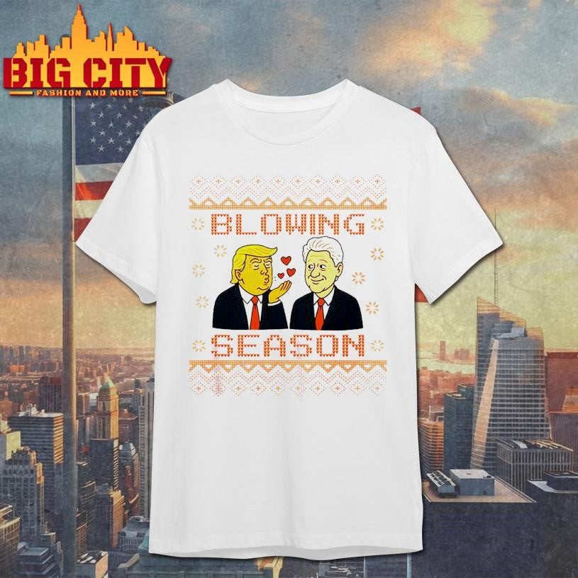 Trump Clinton Blowing Season Shirt