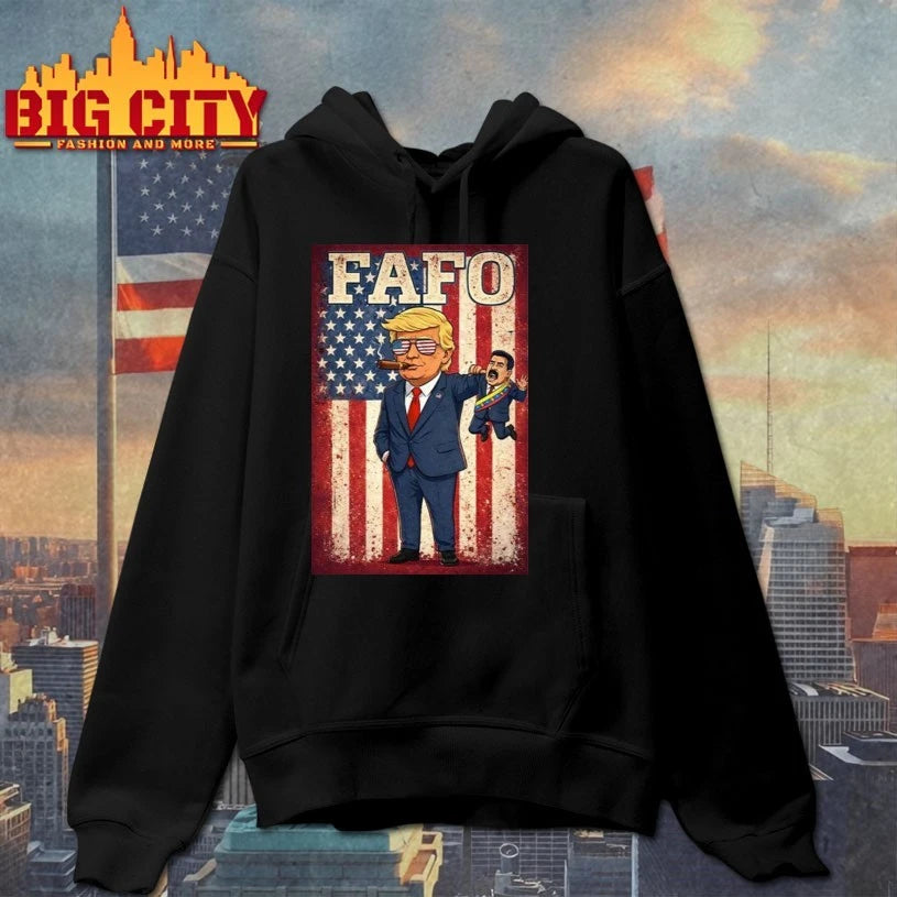 Trump FAFO Nicolas Maduro american flag shirt