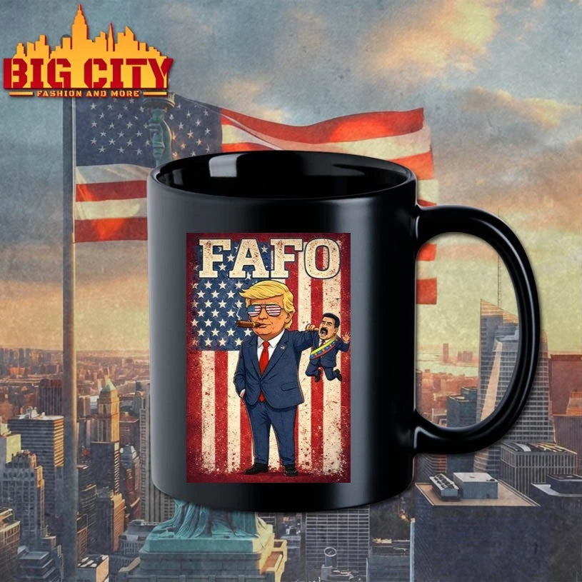 Trump FAFO Nicolas Maduro american flag shirt