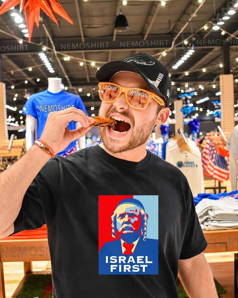 Trump Israel first shirt
