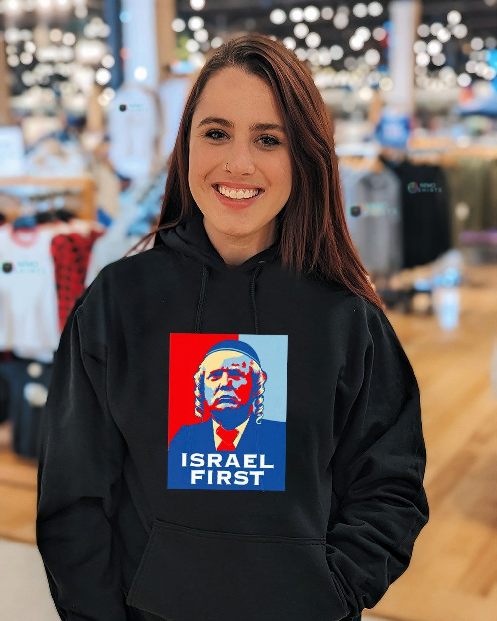 Trump Israel first shirt