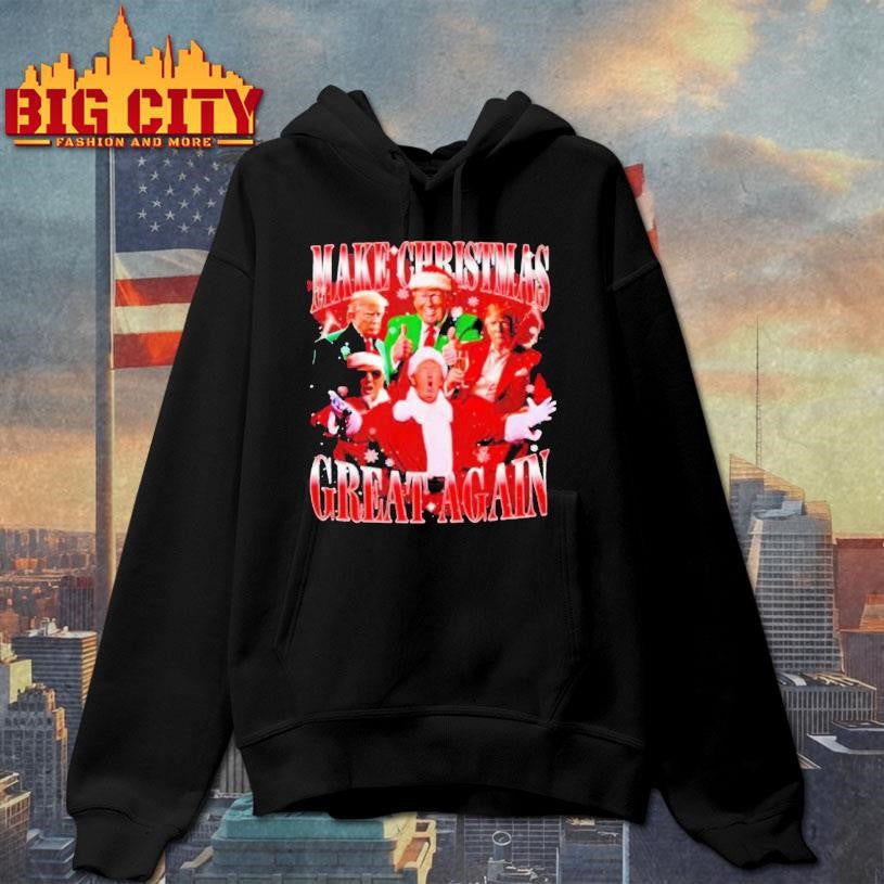 Trump Santa Make Christmas Great Again Premium Shirt