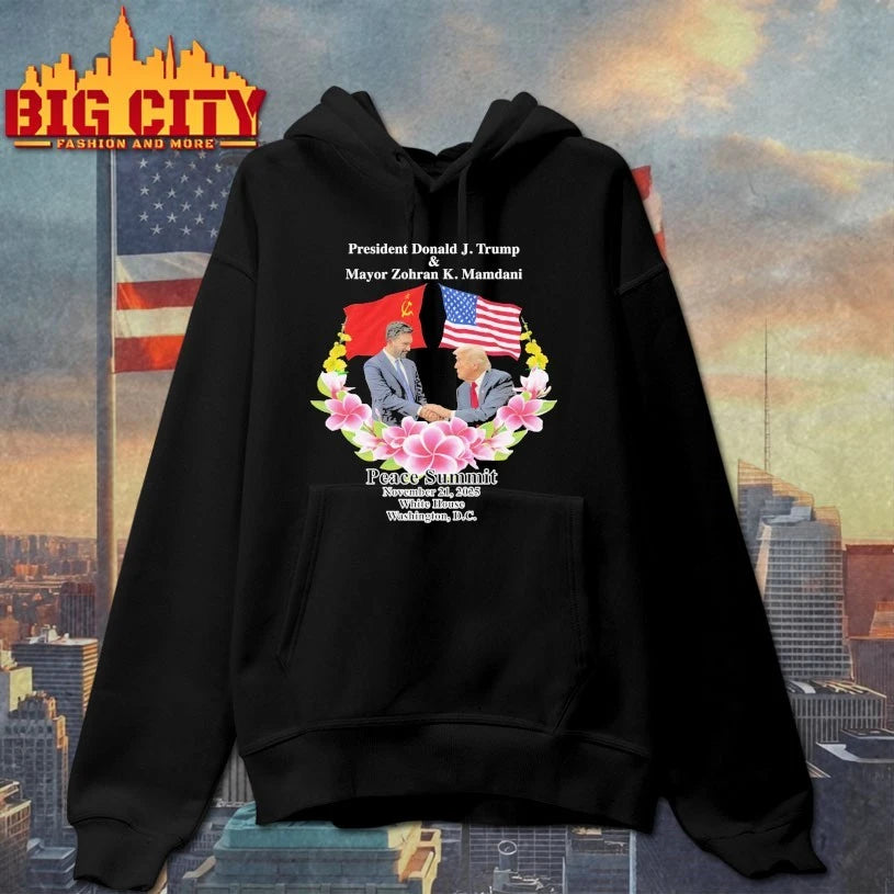 Trump and Zohran Mamdani Peace Summit shirt