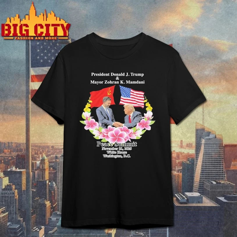Trump and Zohran Mamdani Peace Summit shirt