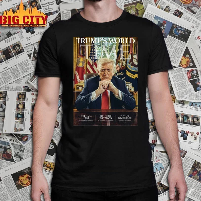 Trump’s World Time Magazine Cover November 2025 Poster Shirts