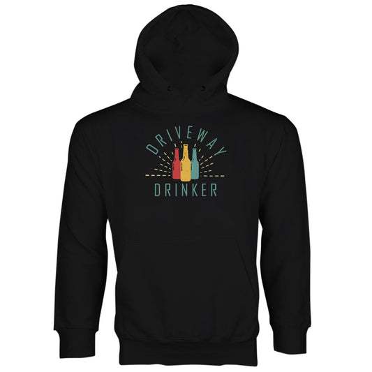 Driveway Drinker Hoodie Social Distancing Drinking Hoodie Funny Quarantine Hoodies