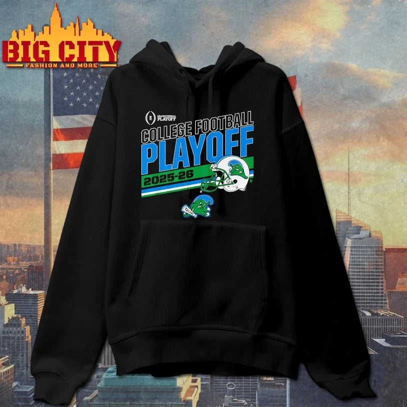 Tulane Green Wave 2025 CFP College football playoff shirt