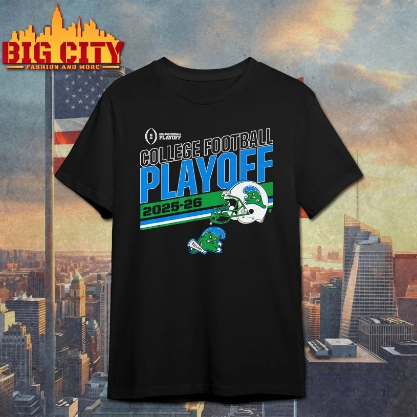 Tulane Green Wave 2025 CFP College football playoff shirt
