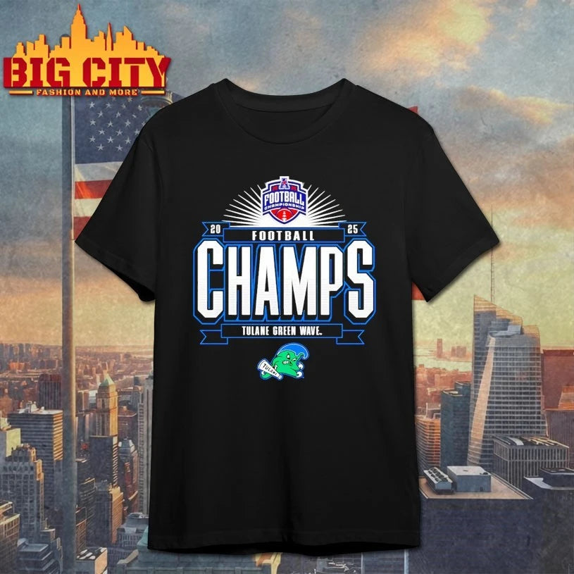 Tulane Green Wave 2025 The American Football Champions shirt