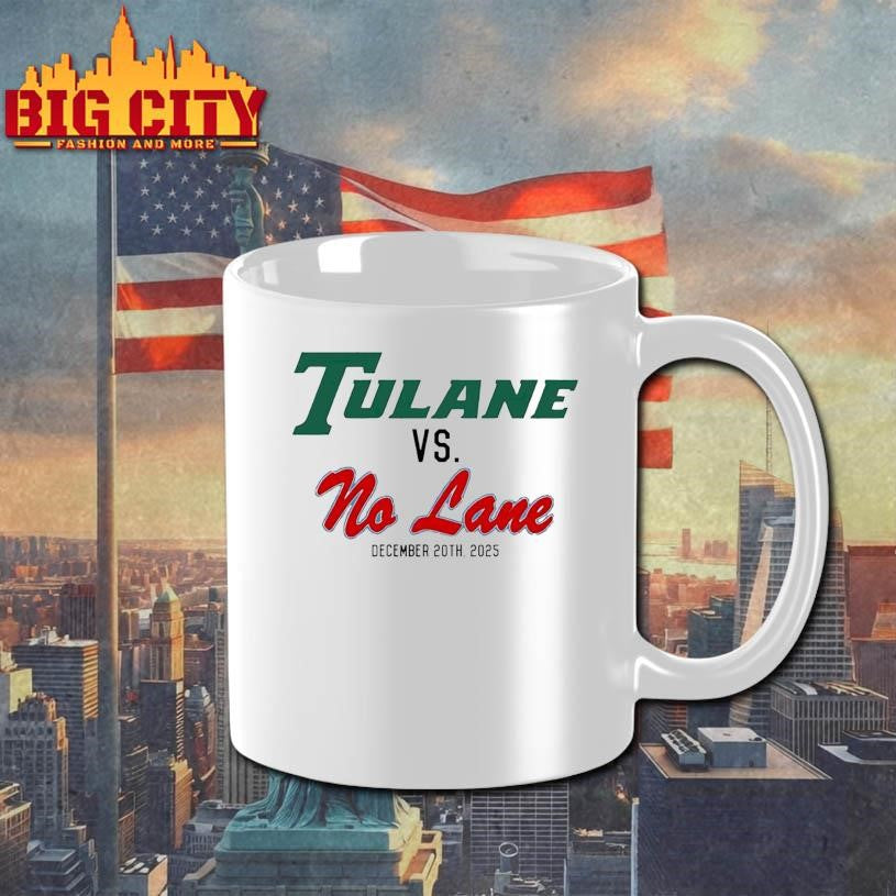 Tulane Vs No Lane 2025 Shirt
