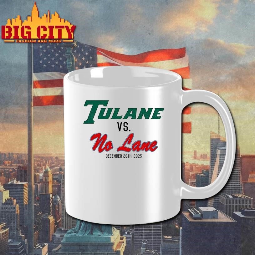 Tulane Vs No Lane December 20Th 2025 Shirt