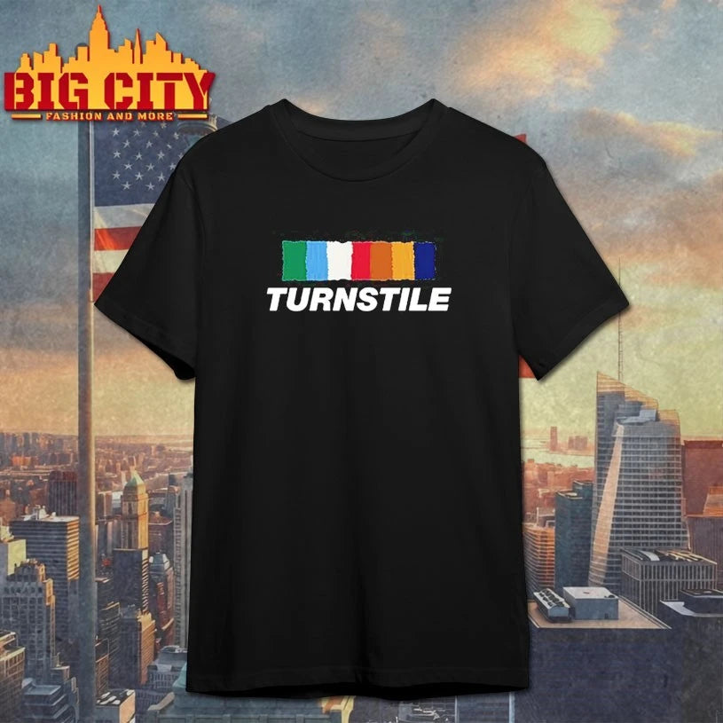 Turnstile Band Color Wall Sept 2025 Tour shirt