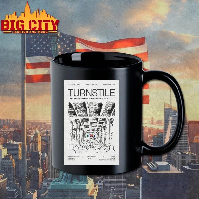 Turnstile Sep 30, 2025 Project 70 Under The Bridge. Denver, CO Poster Shirts