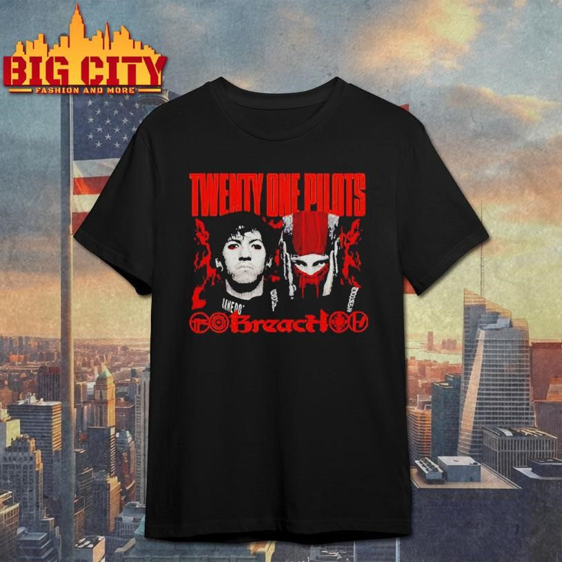 Twenty One Pilots 2025 Breach Tour Shirt