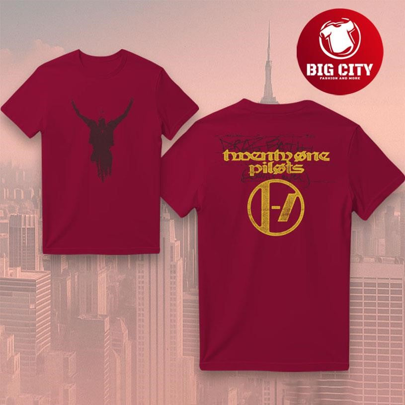Twenty One Pilots Breach Crimson 2025 Two Sided Shirt
