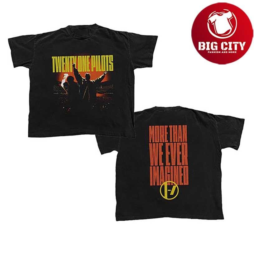 Twenty One Pilots Imagined Black Two Sided Shirt