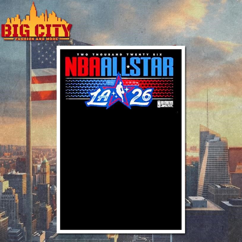 Two Thousand Twenty Six NBA Official 2026 All-Star Shirt