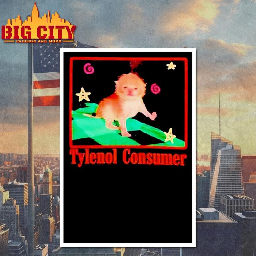 Tylenol Consumer Cat Funny Shirt