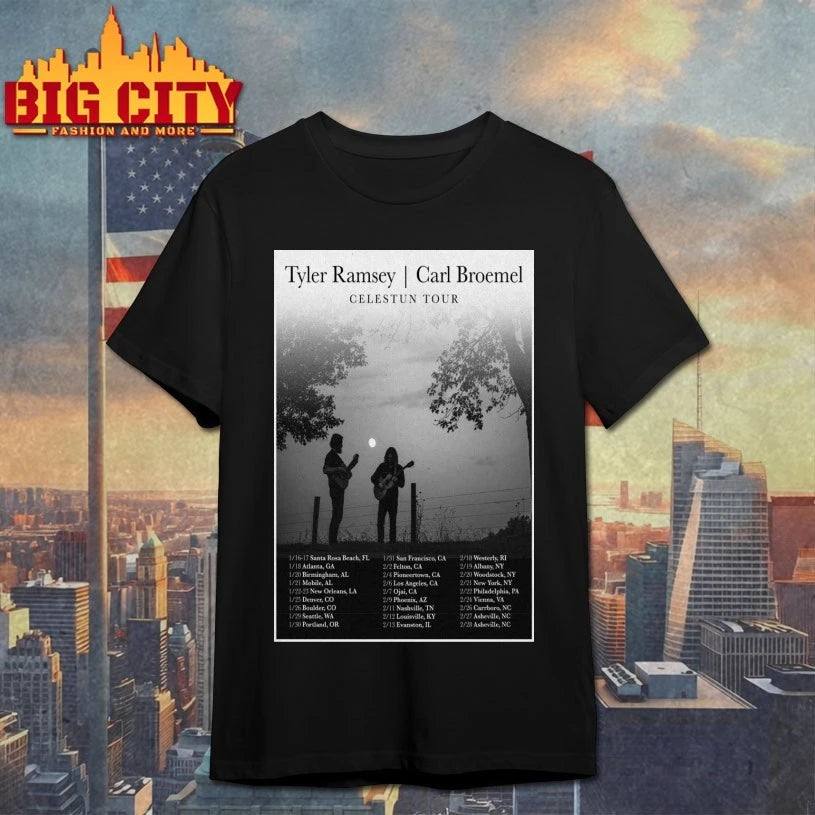 Tyler Ramsey Carl Broemel 2026 Tour Dates Poster shirt