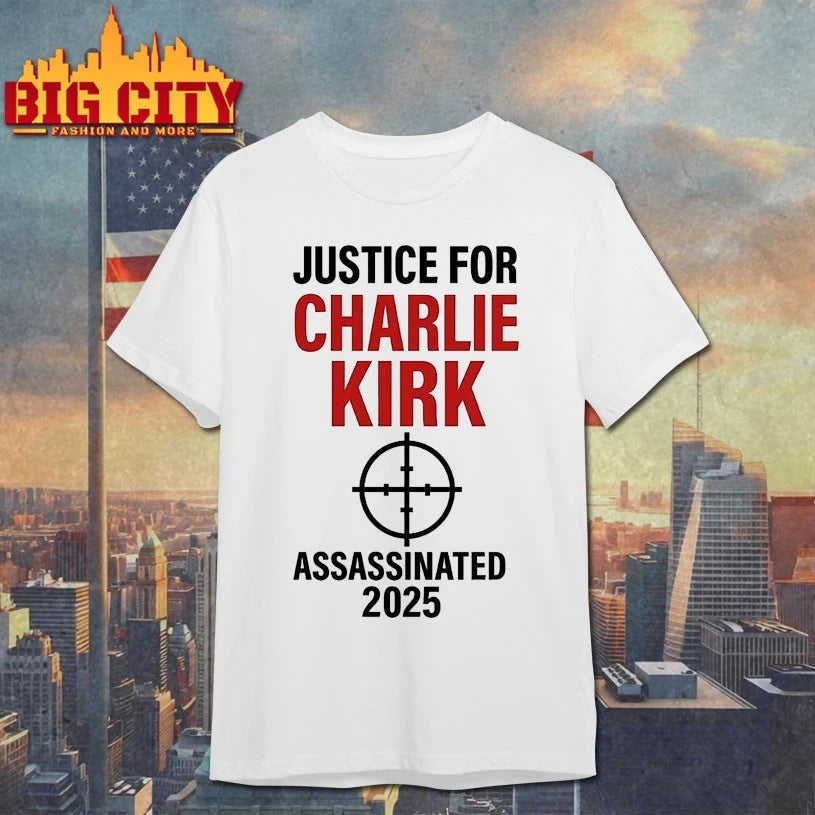 Tyler Robinson Justice For Charlie Kirk assassinated 2025 shirt
