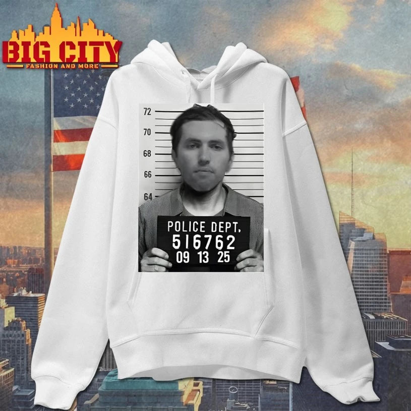 Tyler Robinson Mugshot Police Dept 516762 shirt