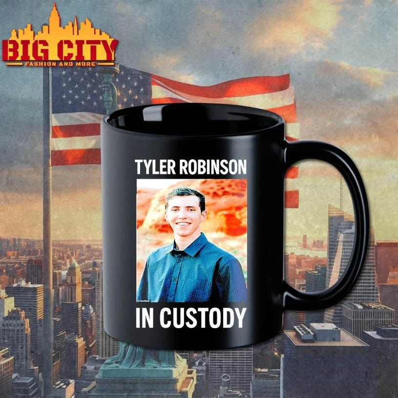 Tyler Robinson in custody shirt