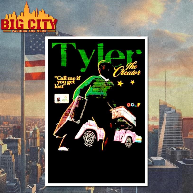 Tyler The Creator ‘Call Me If You Get Lost’ Album Shirt
