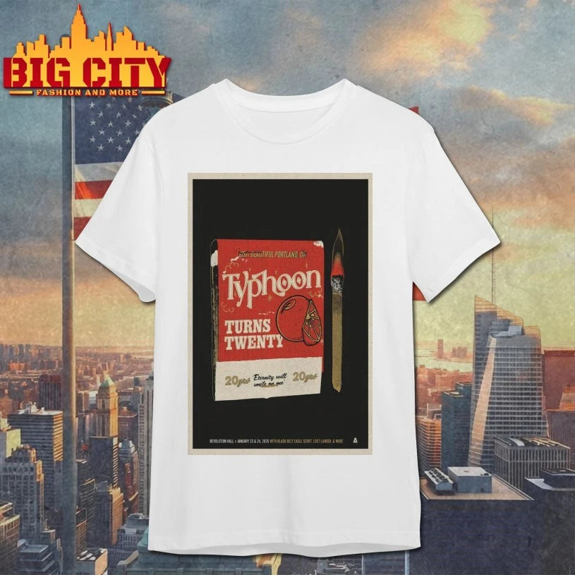 Typhoon Jan 23 2026 Revolution Hall Poster shirt