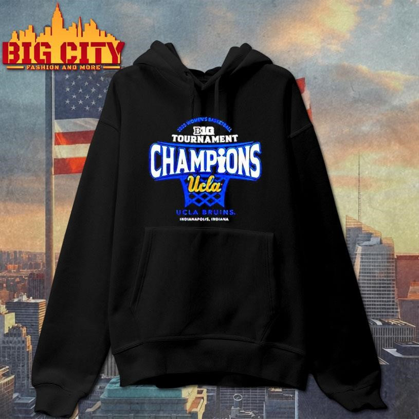 UCLA Bruins 2025 Women’s Basketball Tournament Champions Shirt