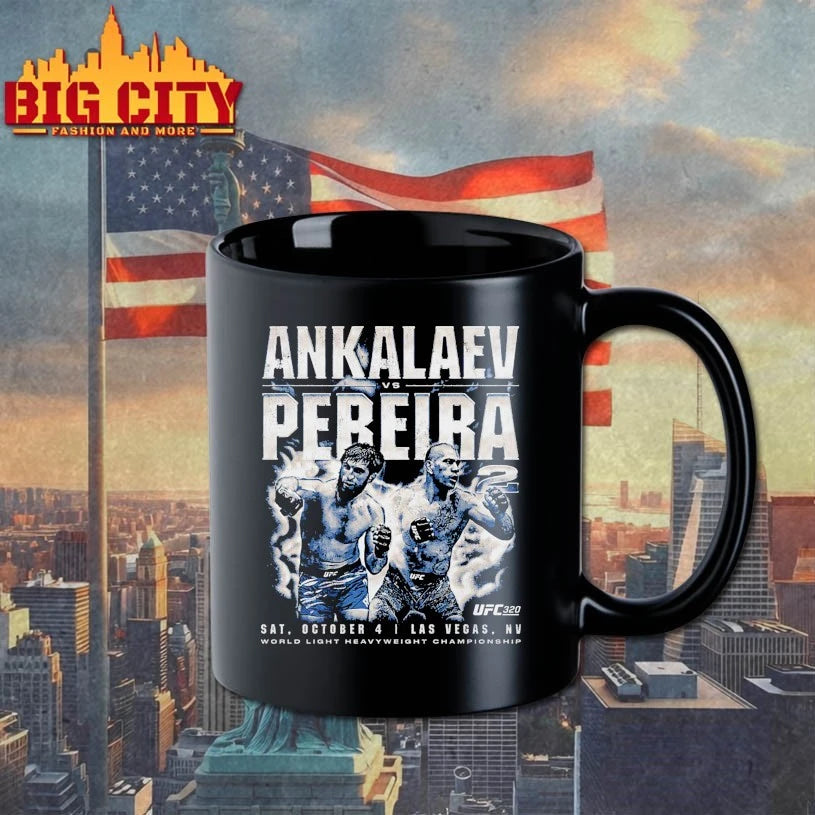 UFC 320 Pereira vs Ankalaev Vintage Shirts