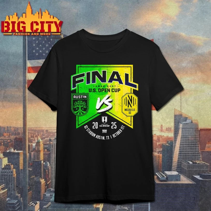 US Open Cup Final 2025 Austin FC Vs. Nashville SC shirts