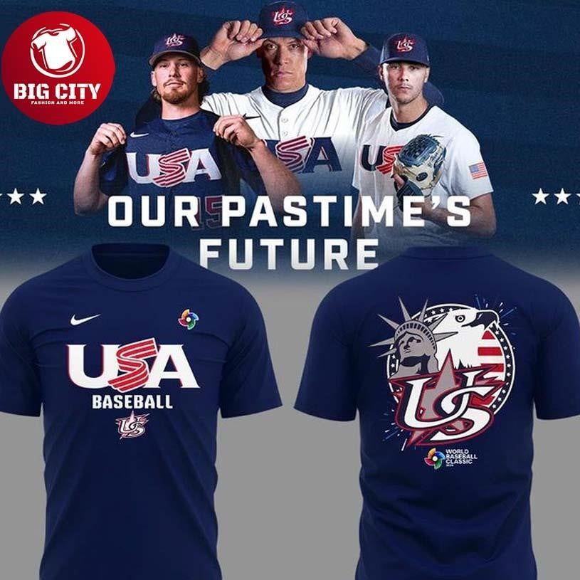 USA Baseball Team 2026 World Baseball Classic Celebration Two Sided Shirt