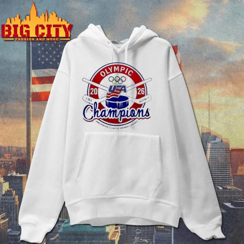 USA Hockey 2026 Women Olympic Champions Shirt