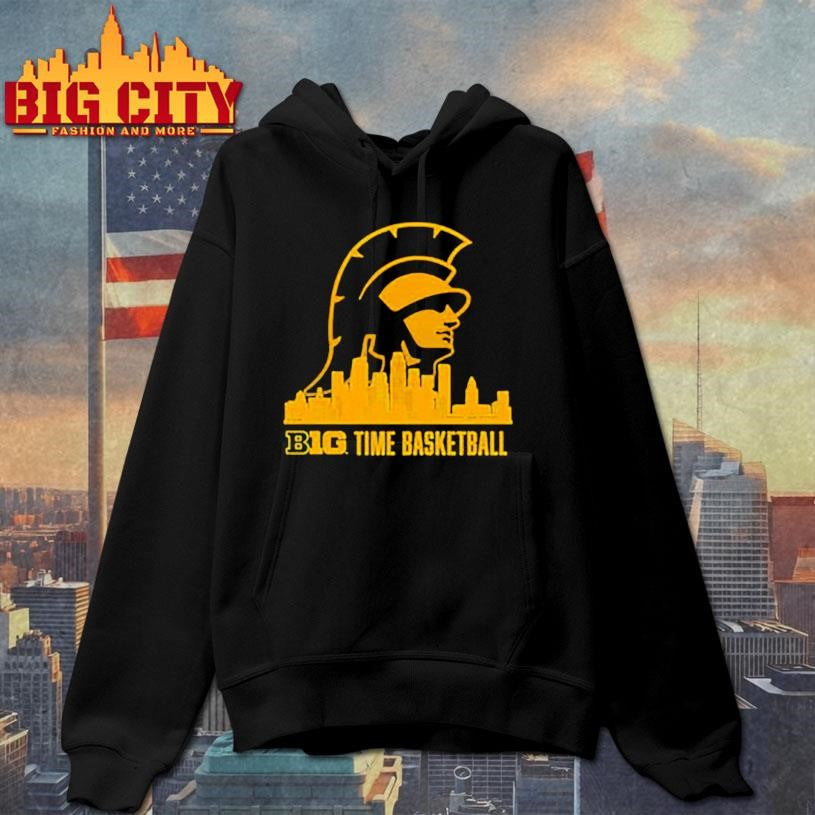 USC Trojans Big Ten Time basketball city skyline shirt