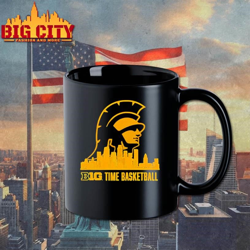 USC Trojans Big Ten Time basketball city skyline shirt